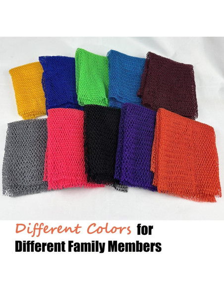 Esponja Exfoliante Africana Neboca Rosa y Negro 25x16.6cm