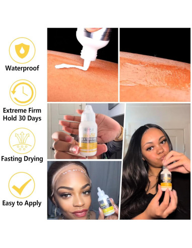Pegamento Goiple para Pelucas de Encaje Frontal 37.85 ml