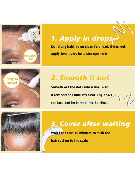 Pegamento Goiple para Pelucas de Encaje Frontal 37.85 ml