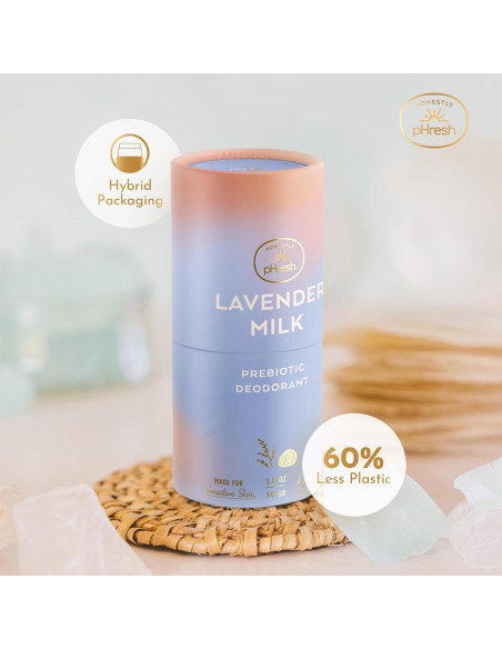 Desodorante Natural Honestly pHresh Leche de Lavanda 100g Desodorante Natural Honestly pHresh Leche de Lavanda 100g