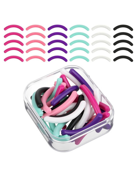 30 Almohadillas de Silicona para Rizador de Pestañas Piriuuo