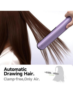 Plancha de Pelo JELLYFISH AGD100 2 en 1 Sin Calor Púrpura 2