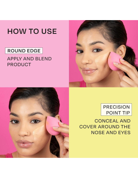 Juego de Esponjas de Maquillaje Freeman Blender Bender 8 Pzas