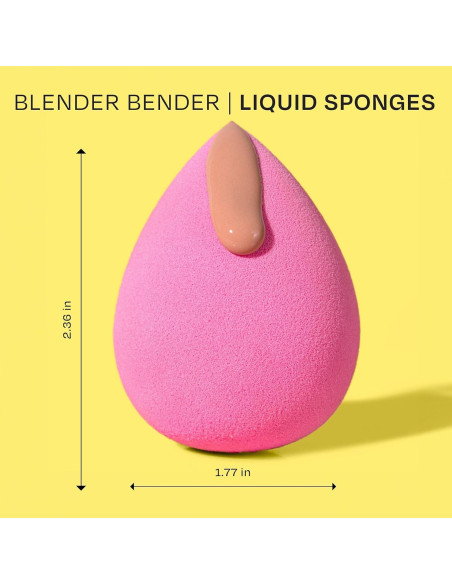 Juego de Esponjas de Maquillaje Freeman Blender Bender 8 Pzas
