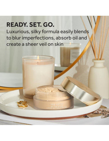 Polvo Suelto Fijador No7 Pro Artist 26.9 g - Translúcido