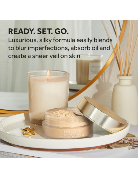 Polvo Suelto Fijador No7 Pro Artist 26.9 g - Translúcido