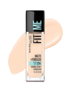 Maybelline Fit Me Mate + Sin Poros Base Líquida 2 Tonos 2