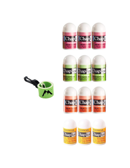 Bálsamo Labial Variado Chap-Ice 12 Mini Contenedores 2.83g