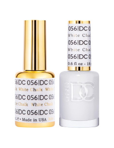 Conjunto de Esmalte en Gel DND Blanca 15 ml - UV/LED y Secado al Aire