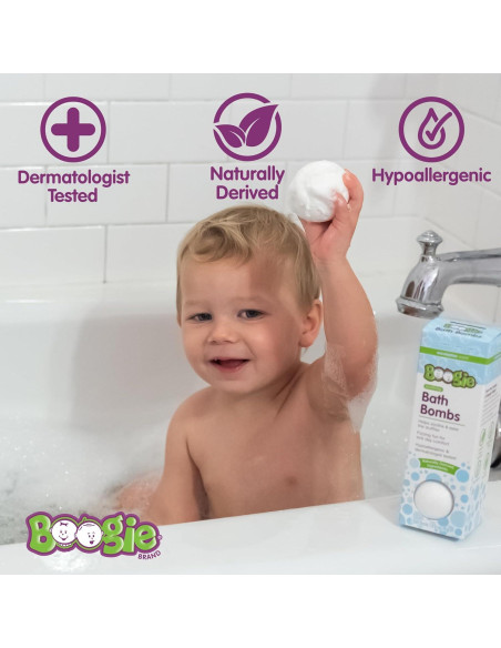 Bolas de Baño Boogie Kids Eucalipto 3 Unidades 79.4 g