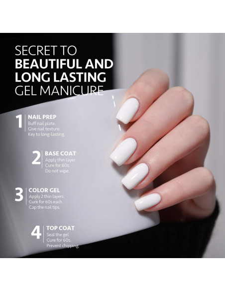 Kit de Esmalte de Uñas GAOY Vals Elegante 3 Colores 16ml