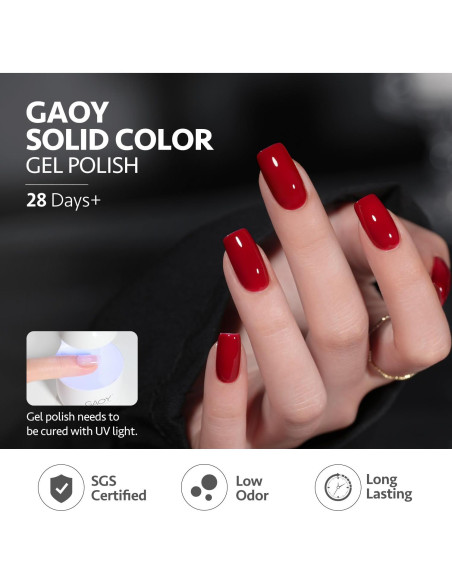 Kit de Esmalte de Uñas GAOY Vals Elegante 3 Colores 16ml