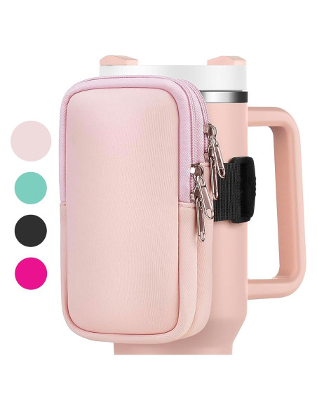 Funda para Botella de Agua ORTHANC Rosa Claro - Neopreno