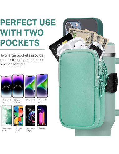 Funda para Botella de Agua ORTHANC Rosa Claro - Neopreno