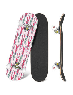 Patineta Completa UHMLTCRBOD 31" x 8" Doble Kick Arce