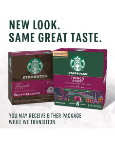 Cápsulas de Café Starbucks por Nespresso Tostado Francés 32 Unidades 2