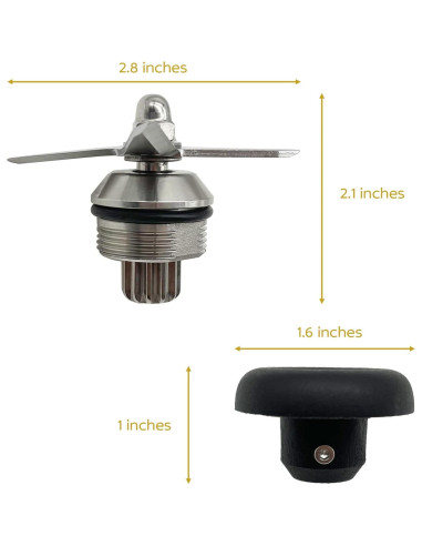 Cuchilla Húmeda de Reemplazo Gernsen para Vitamix 64oz y 32oz