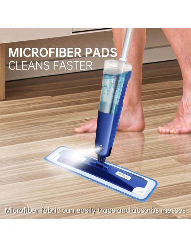 Paquete de 3 almohadillas de limpieza Onesimus 46x13.5 cm