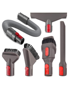 Kit de Accesorios para Aspiradora Dyson QWFHOME - Manguera y Cepillos