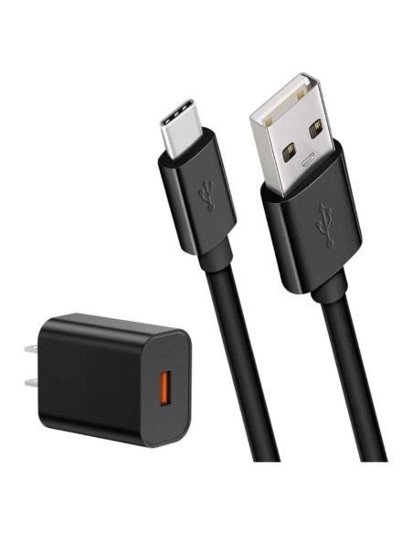 Cable USB-C 182 cm y Adaptador CA para Monitores Portátiles