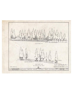 Reproducción de Mapa Vintage Pictórico Histórico 61x46cm