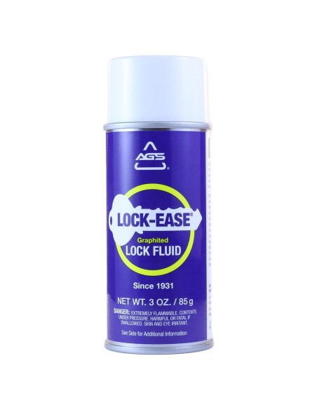 Lubricante para Cerraduras AGS Lock-Ease Grafito 85g Aerosol