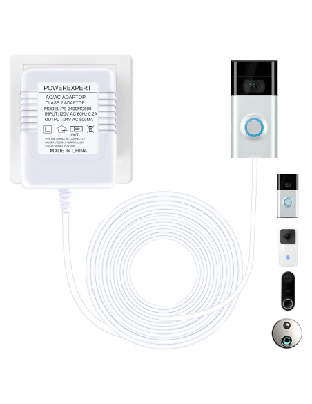 Transformador de 24V ATUOE para Timbres y Termostatos Inteligentes