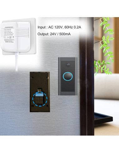 Transformador de 24V ATUOE para Timbres y Termostatos Inteligentes