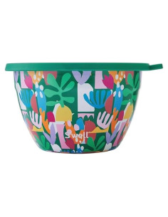 Kit de Tazón para Ensalada S'well 1.89L Acero Inoxidable A Prueba de Fugas