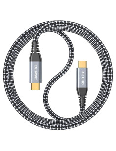 Cable USB C a USB C 1m 20Gbps 4K 100W Carga Rápida