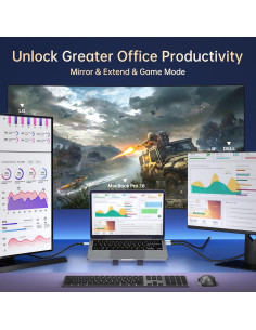 Cable USB C a USB C 1m 20Gbps 4K 100W Carga Rápida 2