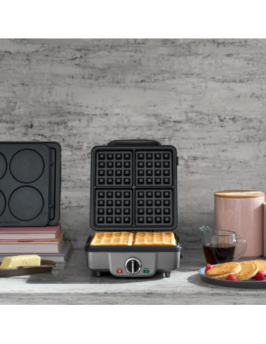 Máquina de Waffles Belgas Cuisinart WAF-300P1 Acero Inoxidable