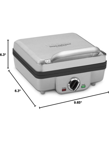 Máquina de Waffles Belgas Cuisinart WAF-300P1 Acero Inoxidable