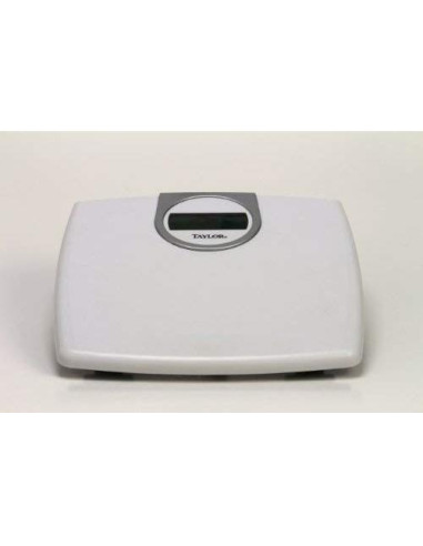 Escala de Baño Digital Taylor 150 kg LCD Blanca 29.2x29.6 cm