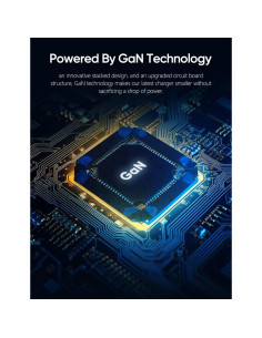 Cargador USB C 65W ARZOPA con 3 Puertos y Plegable 2