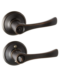 Cerradura de Puerta Schlage F51A Avila Bronce Envejecido