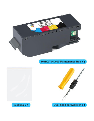 Caja de Mantenimiento de Tinta T04D0 Compatible Epson Ecotank ET7700 ET7750