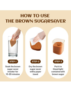 Contenedor de Azúcar Moreno HGEKLIZV 850ml con Tapa de Bambú 2