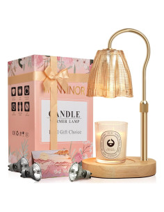 Lámpara Calentadora de Velas Honvinor con Temporizador y Regulador