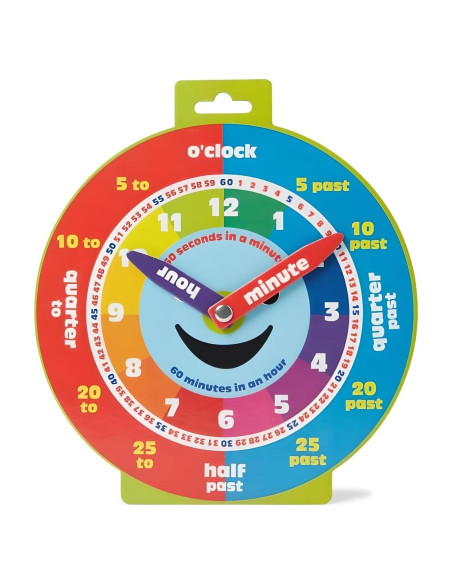 Reloj de Aprendizaje Temprano Morgan's Direct Magnético 23x21cm