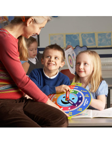 Reloj de Aprendizaje Temprano Morgan's Direct Magnético 23x21cm