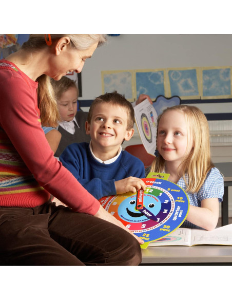 Reloj de Aprendizaje Temprano Morgan's Direct Magnético 23x21cm