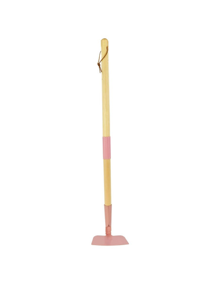 Azada de Jardín para Niños Xifando Rosa 79 cm Mango Madera