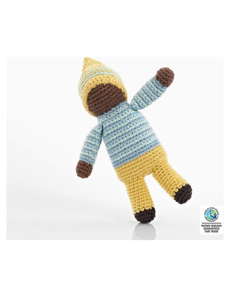 Sonajero de Hada Pebble Diente de León - Hecho a Mano - Lavable