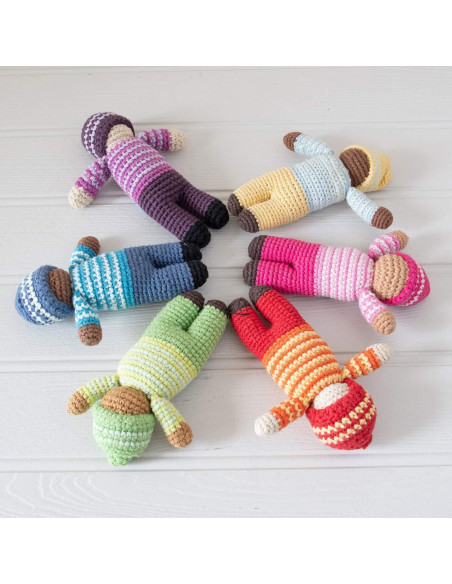 Sonajero de Hada Pebble Diente de León - Hecho a Mano - Lavable