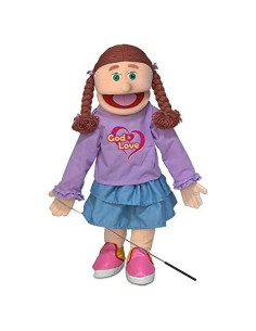 Títere de Ministerio Cristiano Tontos Amy 40.6 cm Dios es Amor