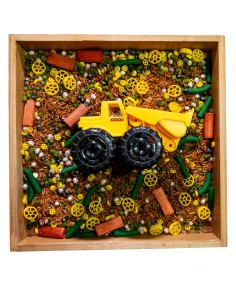 Relleno Sensorial de Construcción Juguetes Abiertos 8 Tazas 2