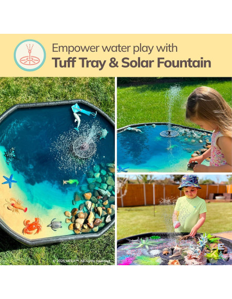 Conjunto de Mesa de Agua y Arena Tuff MEKA 71cm - Niños
