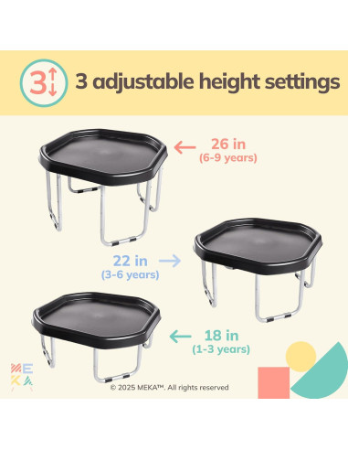 Conjunto de Mesa de Agua y Arena Tuff MEKA 71cm - Niños