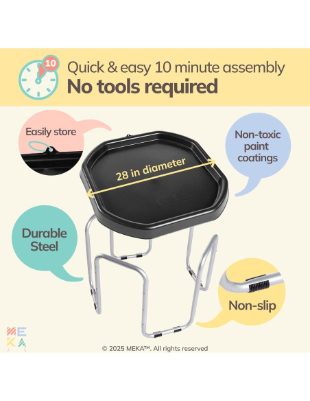 Conjunto de Mesa de Agua y Arena Tuff MEKA 71cm - Niños